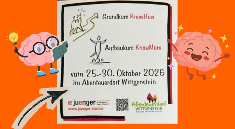 KnowHow und KnowMore - f&uuml;r dich, mit uns = gut investierte Zeit. :)