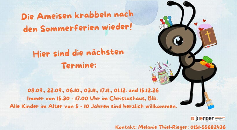 Kommt gerne vorbei. Wir freuen uns auf euch!