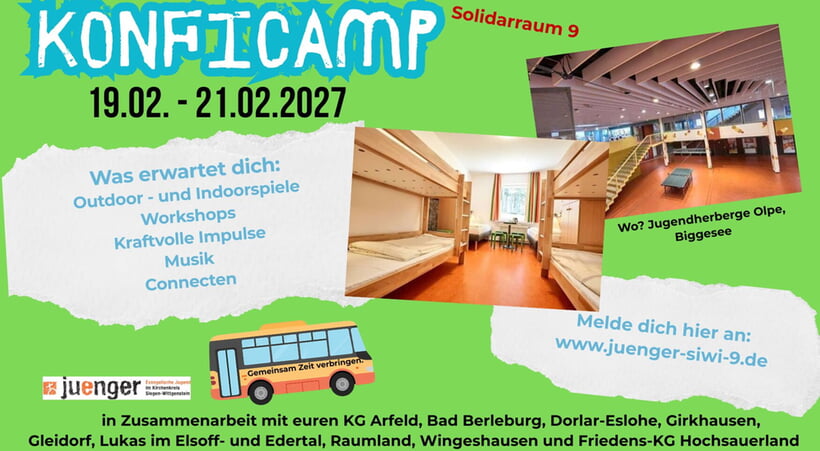 Konfi-Camp 2027 - Melde dich an!