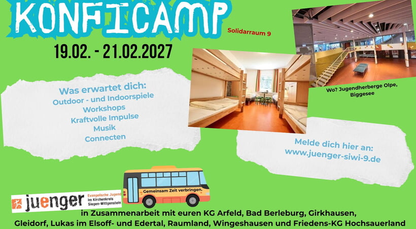 Konfi-Camp 2027 - Melde dich an!