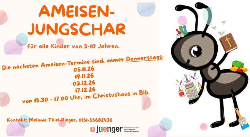 Kommt gerne vorbei. Wir freuen uns auf euch!